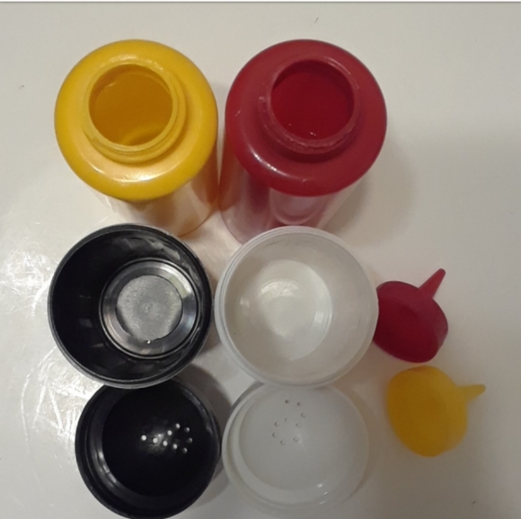 Condiments Mini 6PC Set for Picnic/BBQ - Picture 5 of 16